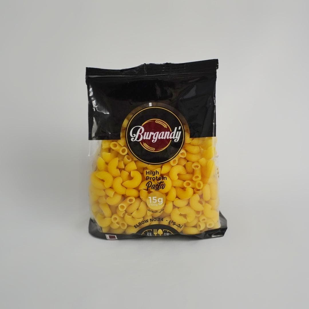 مكرونة أكواع رقم 24 — تشكيلة المكرونة القصيرة من Burgundy Foods
