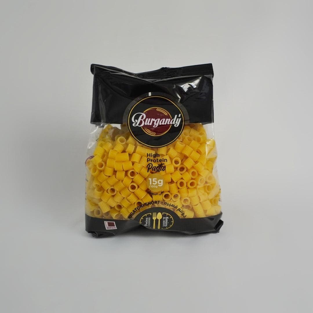 مكرونة ريجاتوني قصيرة — تشكيلة المكرونة القصيرة من Burgundy Foods