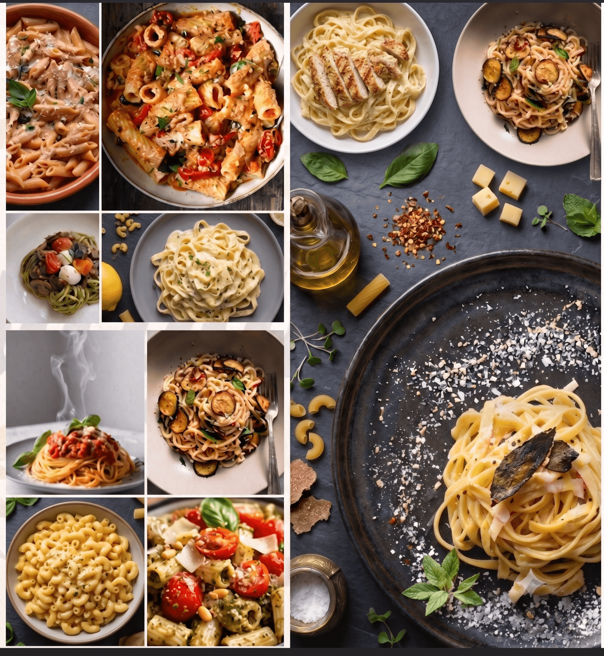Burgundy Foods premium pasta dishes